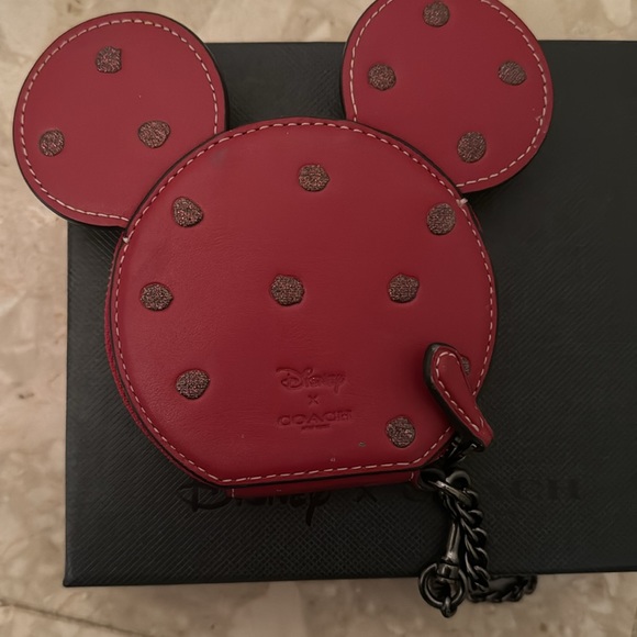 Coach Mini Mouse Coin Case - Picture 4 of 9